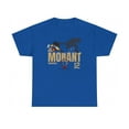 thumbnail image 2 of Tennessee Ja Morant #12 Cartoon Basketball fan Gifts Unisex Cotton Tee, 2 of 4