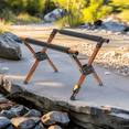 thumbnail image 2 of Folding Cooler Stand Cooler Holder with Adjustable Leg, Portable Box Stand,Anti-Slip Ice Box Holder for Camping Hiking, 2 of 6