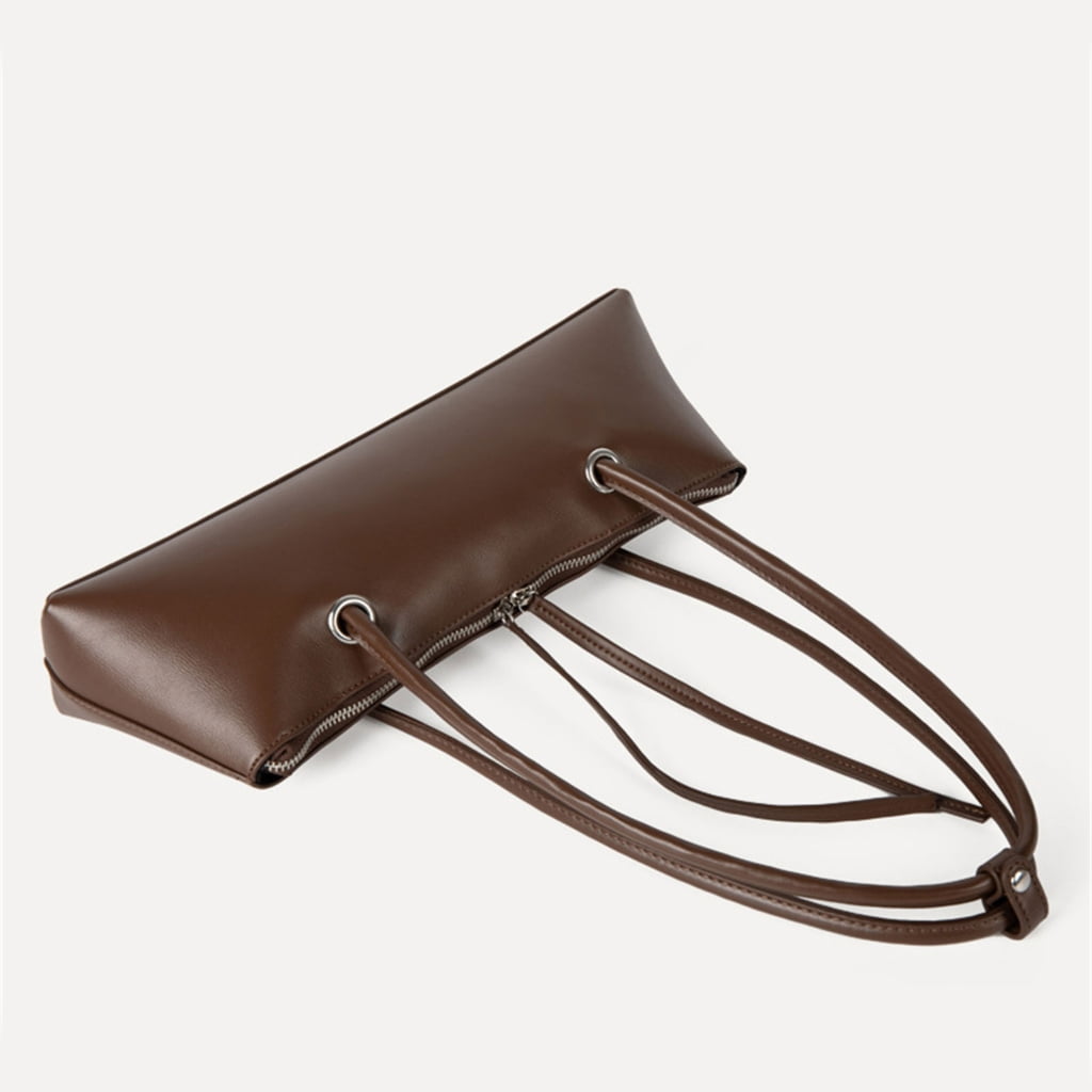 FENOHREFE Elegant Korean Style Armpit Shoulder Bag Large Capacity Underarm Purse Evening Bags Handag for Fashion Women