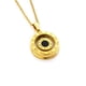 thumbnail image 2 of MOON & SELF Collar Rueda Del Destino Laminado Oro 18k Zodiacal Giratorio, 2 of 5