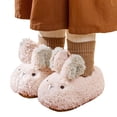thumbnail image 5 of Ketyyh-chn99 Slippers for Boys Girls Winter Warm Shoes Kids Slippers Girls Boys Fuzzy House Slippers Warm Memory Foam House Shoes Soft Plush Bedroom Slippers Slides Indoor Outdoor Size for 220,Pink, 5 of 9
