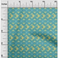 thumbnail image 1 of oneOone Viscose Chiffon Fabric Square|Diamond & Triangle Geometric Print Fabric BTY 42 Inch Wide, 1 of 1