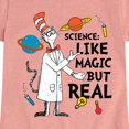 thumbnail image 3 of Cat in the Hat - Science Like Magic But Real - Toddler And Youth Girls Short Sleeve Graphic T-Shirt, 3 of 5