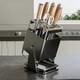 thumbnail image 1 of Estante Giratorio para Almacenar Cuchillos – Organizador de Acero Inoxidable que Ahorra Espacio con Diseño Resistente a Rayones, Fácil Acceso y Estilo Moderno para Encimeras de Cocina Eficientes., 1 of 5
