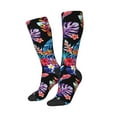 thumbnail image 2 of Balery Tropical Palm Leaves Fun Novelty Socks Men'S Women'S Crew Socks Funny Crazy Novelty Socks Quirky And Cool Socks, 2 of 9