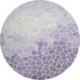 thumbnail image 2 of Addison Rugs Mayfield Premium Machine Washable Transitional Geometric Purple Round Rug, 8' x 8', 2 of 6