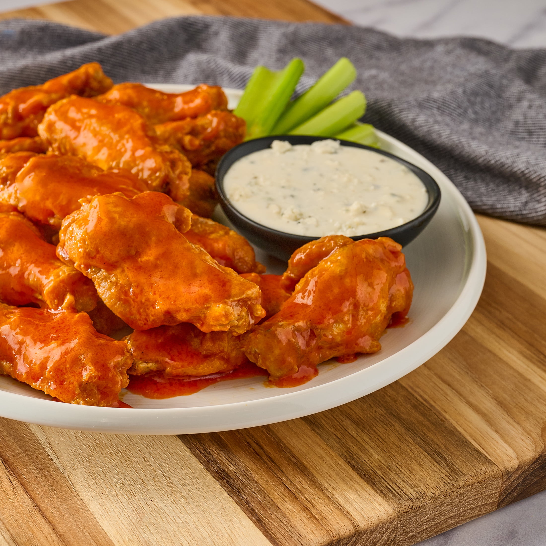 (12 pack) Frank's RedHot Kosher Buffalo Wings Hot Sauce, 12.0 fl oz Bottle