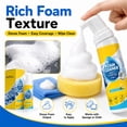 thumbnail image 4 of Foam Cleaner Multi Purpose - 4-in-1 Multi-enzyme Foam Cleaner, Foam Cleaner All Purpose, No-Rinse, Deep Cleaning Foam Cleaner for Car Interior, Kitchen, Bathroom Tile and Home Surfaces(1Pc), 4 of 7
