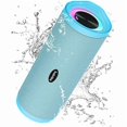 thumbnail image 1 of wonima11 Portable Bluetooth Speaker, Waterproof Wireless Shower Speakers with Good Bass, IPX7 Floating, 5000mAh, TF Card, Loud Sound for Beach, Pool, Kayak Accessories, Gifts for Women, Girl-Sky Blue, 1 of 1