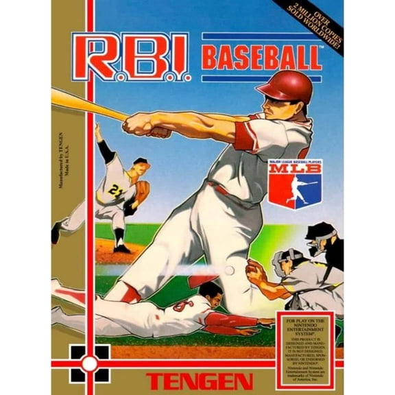 Restored RBI Baseball | Nintendo NES (Refurbished)