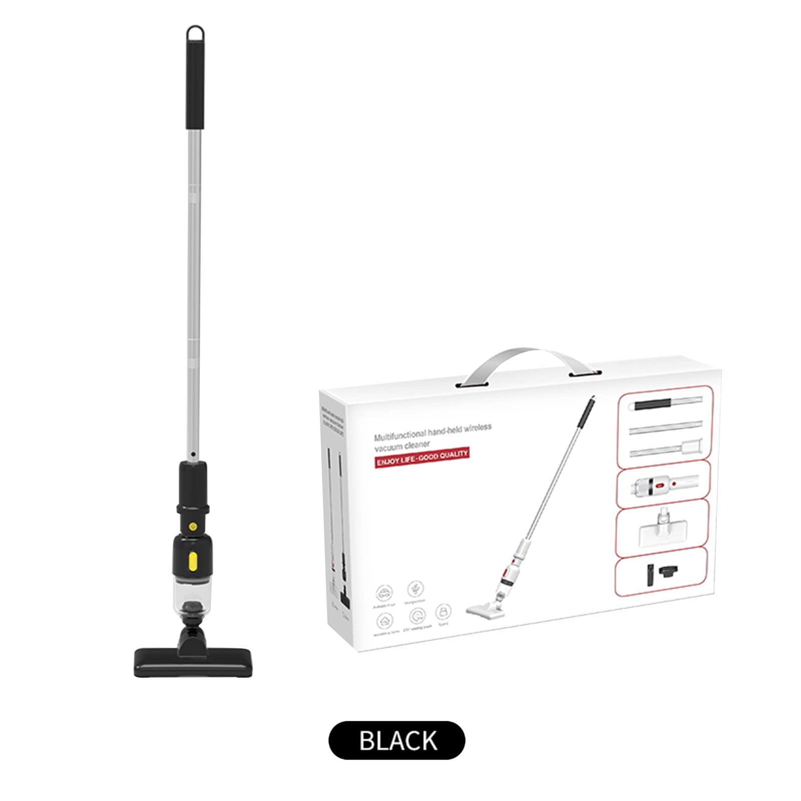 WEPRO Cordless Handheld Vacuums 6Kpa Suction Swivel Handheld Vacuum