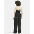 thumbnail image 2 of No Boundaries Tube Top and Palazzo Pants Set, 2-Piece, Women's, 2 of 4