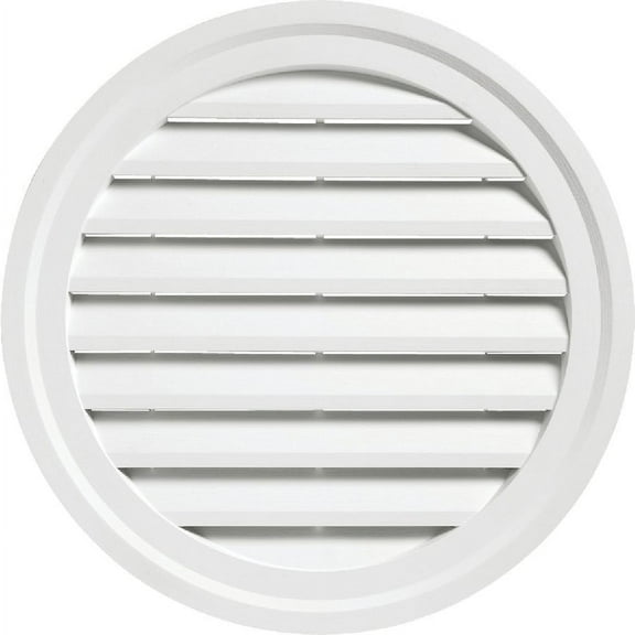 Ply Gem 18" Round White Gable Attic Vent RDGV18 AW