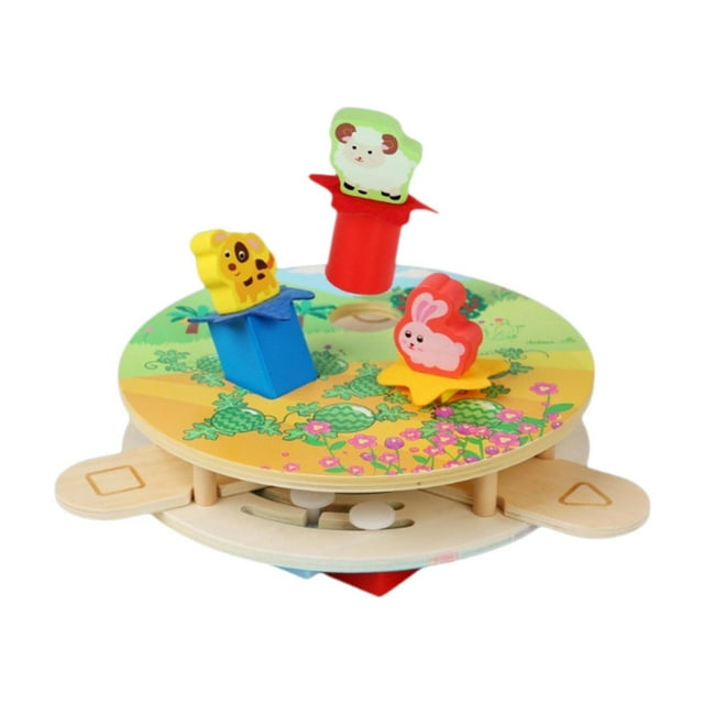 Juguete Montessori de Reconocimiento de Formas Y Colores, Juego de Aprendizaje Interactivo para Combinar Formas Y Colores para Niños de 1 a 3 años