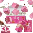 thumbnail image 2 of TUWABEII Regalos de San Valentín Nueva Caja Sorpresa Saltarina de San Valentín Caja de Regalo Popular de Cumpleaños Caja de Regalo con Sobre Rojo Rebotante Regalos para Mujeres, 2 of 3