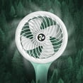 thumbnail image 4 of 1200mAh Portable Handheld Fan Adjustable 2 Speed Rechargeable Cooling Fan 1200mAh for Women Men Travel Camping Yellow, 4 of 4