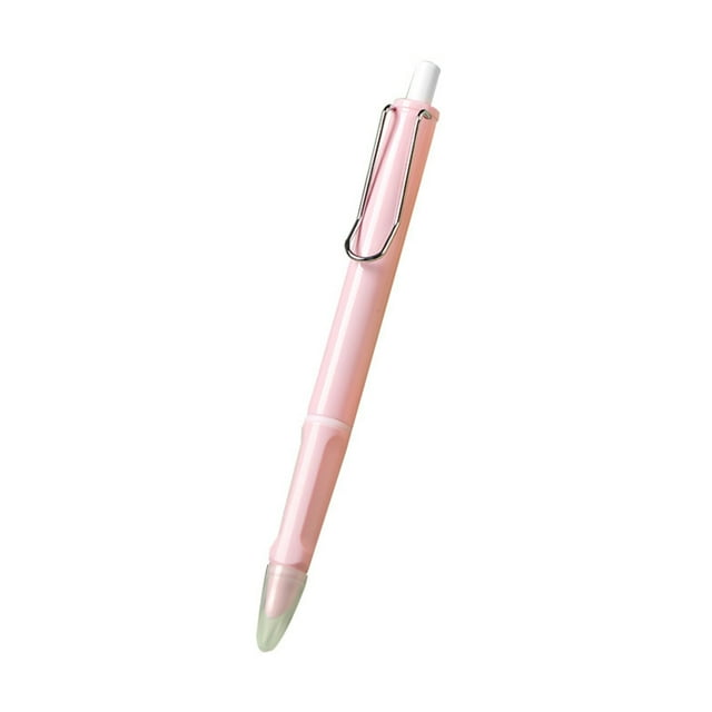 Stylo-plume Rétractable 2024 Plastique Métal Pointe 0,38 mm Prise Ergonomique Capsule d'Encre Rechargeable Écriture Fluide pour Usage Quotidien