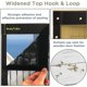 thumbnail image 3 of Magnetic Screen Doors Magnetic Closure Fly Curtain Mesh with Complete Installation Thumbtacks and Adhesive Tape Black(90 200cm).., 3 of 5