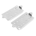 thumbnail image 3 of Guitar Pickup Base Plate Set, Robust Cupronickel Easy To Install Guitar Neck Bridge Pickup Baseplate 2Pcs Exquisite Craftsmanship  for Maintenance, 3 of 7