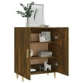 thumbnail image 5 of vidaXL Sideboard Smoked Oak 70x34x90 cm Engineered Wood, 5 of 5