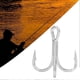 thumbnail image 4 of High Strength Metal Treble Fishing Hooks, Sharp Barbed Hook (20pcs x 6#), 4 of 4