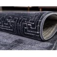 thumbnail image 6 of Jill Zarin’s Uptown Round Geometric Modern Area Rugs, Navy, 6 of 8