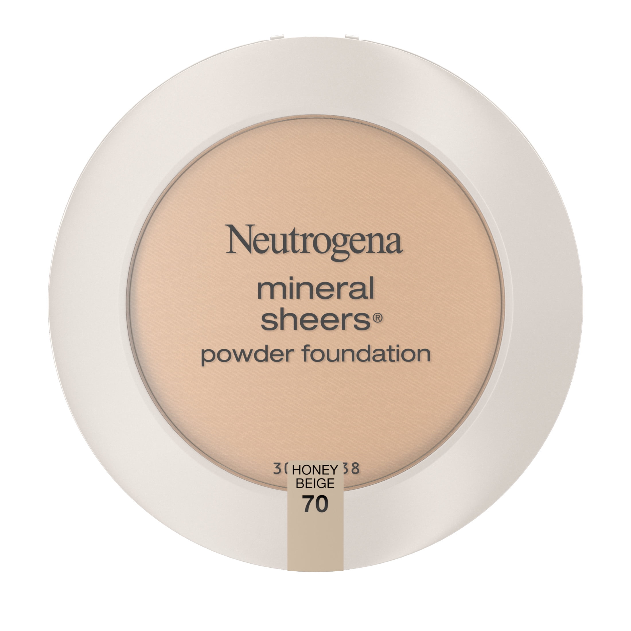 (2 pack) Neutrogena Mineral Sheers Powder Foundation, Honey Beige 70,.34 oz
