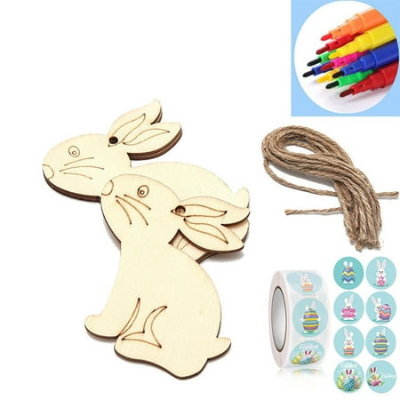 

WOXINDA Easter Egg Sticker Party Decoration DIY Creative Handmade Sticker Egg Package Wooden Crafts1ml Garland for Fireplace Mantel Christmas Small Chandelier Beads Doorway Beads for Kids Room Easter