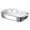 With cover, variant on Square Silver Grilled Fish Tray Dishwasher Safe Square Serving Tray Perfect For Family Dinners And Parties