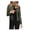 Army Green, variant on Women's Faux Leather Jacket Slim Fit Zip Up Stand Collar PU Moto Biker Coat Cropped Bomber Jacket Outerwear for Fall Winter Fashion Purple XL