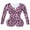 multicolor, variant on HYwys Long Sleeve Pajamas Onesies for Women V Neck Bodysuit Jumpsuit Rompers