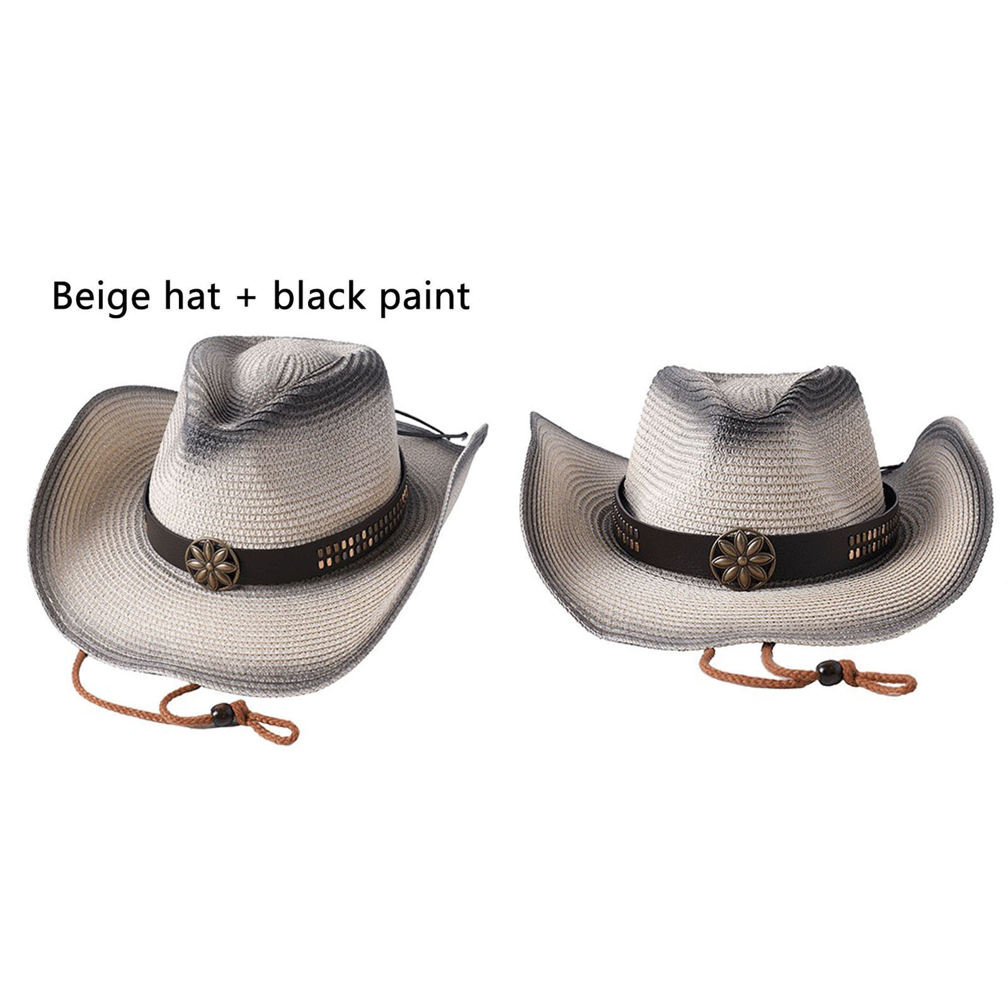 Vintage Imperial Headwear Crooked River Woven Cowboy Hat – Made in USA – LG/XL Resistol Pure Beaver Felt Cowboy Hat – McKinney Hat Company main image 3