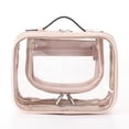 thumbnail image 5 of SouMaox Portable Storage Pouch Flexible Handle Travel Organizer Toiletry Case Large Opening Container for Daily Commuting Vacation Use, 5 of 9
