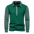 thumbnail image 1 of Mens Slim Fit Dress Shirt Long Sleeves Outdoor Casual Shirts Office Top Daily, 1 of 7