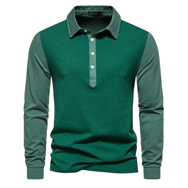 Mens Slim Fit Dress Shirt Long Sleeves Outdoor Casual Shirts Office Top Daily