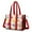 Colorful Dinosaur Footprints, variant on Teacher Tote Bag,Colorful Dinosaur Pattern with Eggs and Bones Teacher Utility Tote Bag,Large Work Tote Bags for Women with Multiple Pockets,Top Zipper Closure,13.8x10.6x6.7 Inch