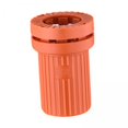 thumbnail image 1 of 3xTuerca De Grifo De Base Fija Resistente Al Desgaste Confiable Multiusos Para Cocina Hogar Césped Naranja, 1 of 8