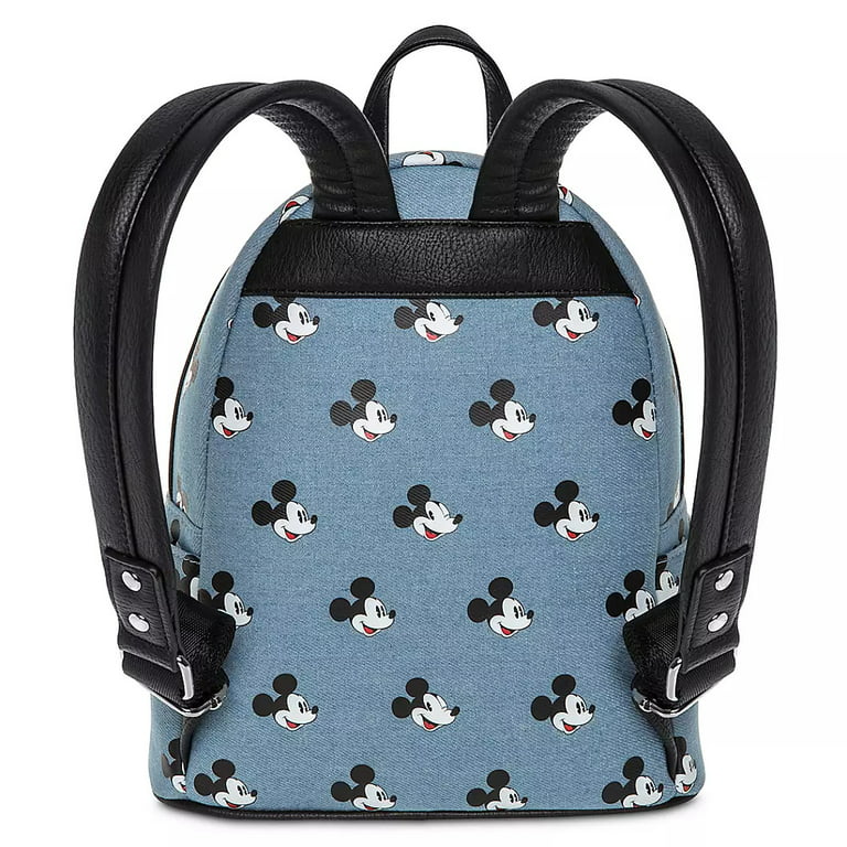 Loungefly Disney Minnie Mouse Denim Exclusive Mini Backpack