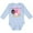 AE-Light Blue, variant on Inktastic Owl 1st Birthday Cute 1 Year Old Girl Girls Long Sleeve Baby Bodysuit