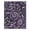Purple, Pattern 10, variant on ODIKA 4' x 6' Machine Washable Non-Slip Area Rug, art nouveau floral High Traffic Rug, Purple, 951457