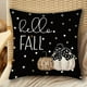 thumbnail image 4 of Funda de cojín decorativa de calabaza de otoño, ideal para sofá cama, decoración de interiores y exteriores, de poliéster, para otoño., 4 of 6