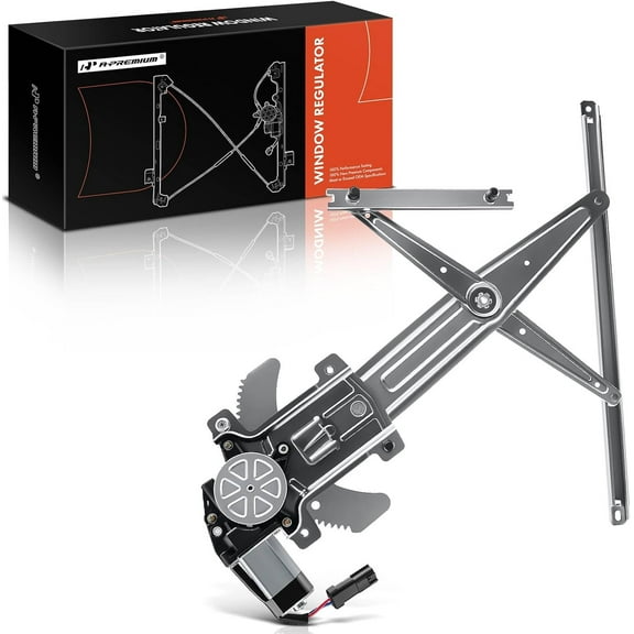 A-Premium Power Window Regulator with Motor Replacement for Chevrolet Colorado GMC Canyon 2004-2011 Isuzu i-280 i-290 i-350 i-370 Front Right Passenger Side