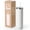 Winter White, variant on Cupture Stainless Steel Skinny Insulated Tumbler Cup with Lid and Reusable Straw - 16 oz (Jet Black)