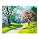 thumbnail image 5 of Pintura de cristal Kits de bordado de dibujos animados lindos Artes Decoración del hogar Otoño Verano Hugo Perforación completa con pintura diamante, 5 of 9