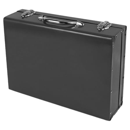 EXHUMKY Portable Tool Organizer Toolbox Metal Black 1Pack for Craftsman