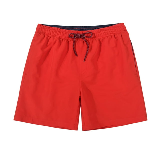 Men's Swim Trunks Fast Dry With Mesh Beach Shorts Bathing Suit Swimwear