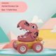 thumbnail image 3 of Juguete de camión de dinosaurios, juguetes de dinosaurios, juego de 3 dinosaurios coloridos, juguetes Press & Go, juguetes de animales novedosos, regalos de cumpleaños de Navidad, 3 of 5