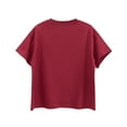thumbnail image 3 of T-shirt à Manches Courtes Imprimé Lettres pour Garçons et Filles Été, 3 of 5