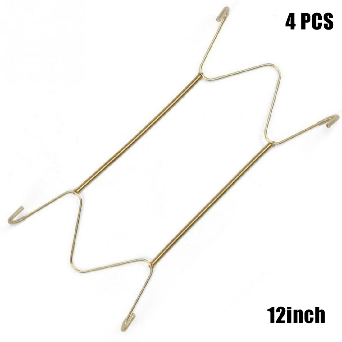 Ssxinyu Plate Dishes Stainless Steel Hanger Spring Plates Holder Hook