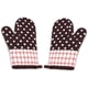 thumbnail image 1 of Guantes para horno, guantes para agarraderas, guantes para hornear agarraderas, adecuados para cocinar, hornear, asar a la parrilla, agarraderas, 1 par, regalo para mujeres y chef Adepaton LN-2191-2, 1 of 7
